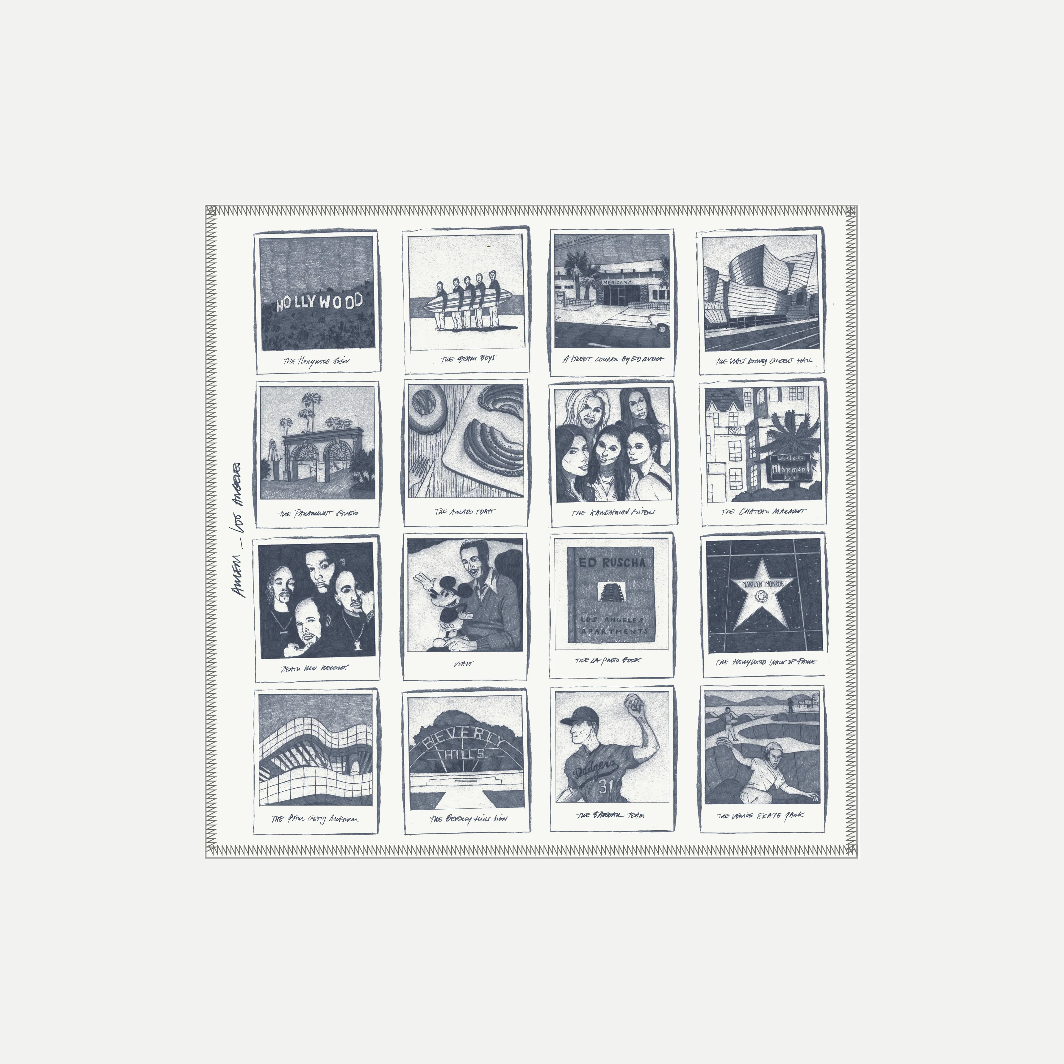 AHLEM Los Angeles Collector's Cleaning Cloth - Image 3